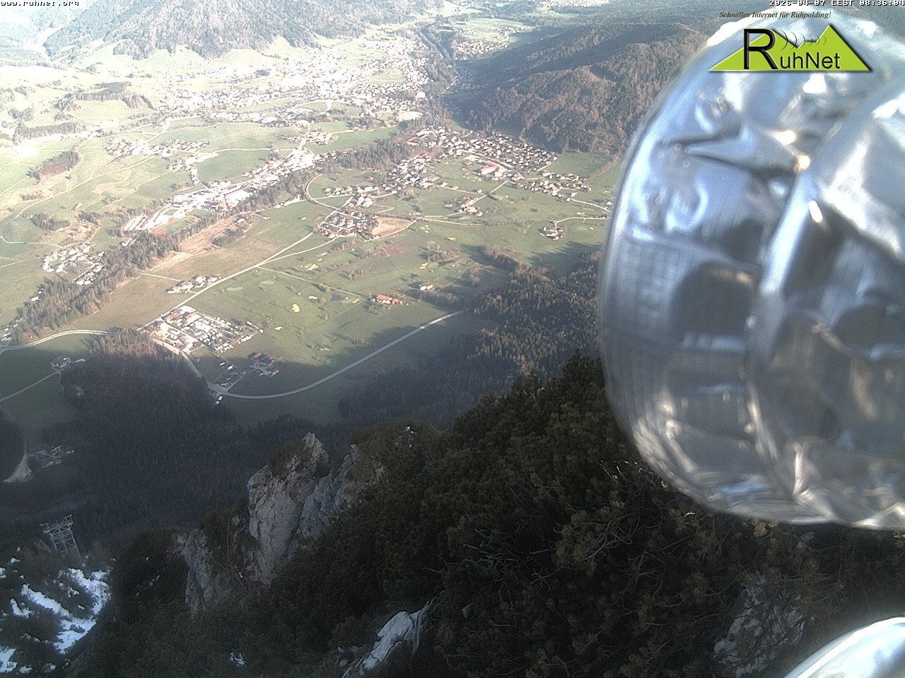 Archiv Foto Webcam Blick auf Ruhpolding