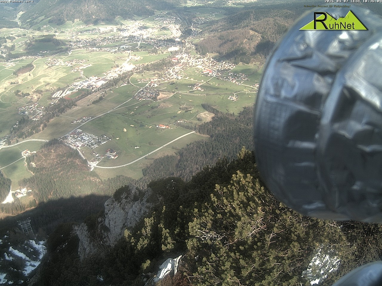 Archiv Foto Webcam Blick auf Ruhpolding