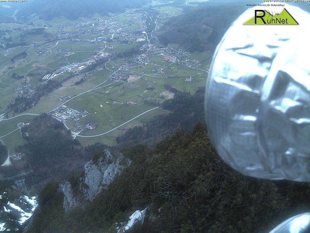 Archiv Foto Webcam Blick auf Ruhpolding