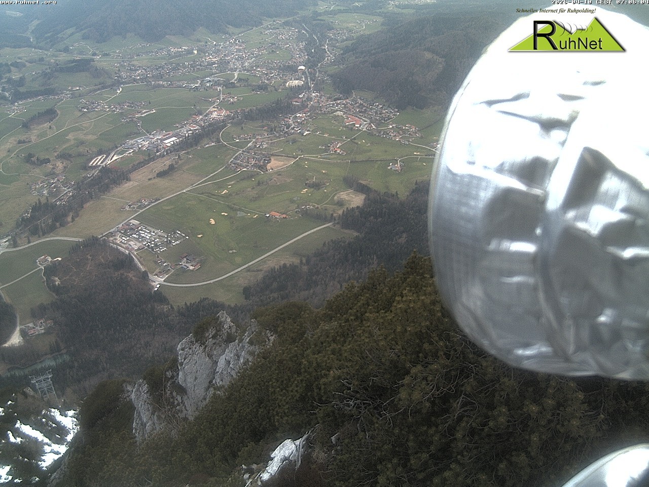 Archiv Foto Webcam Blick auf Ruhpolding