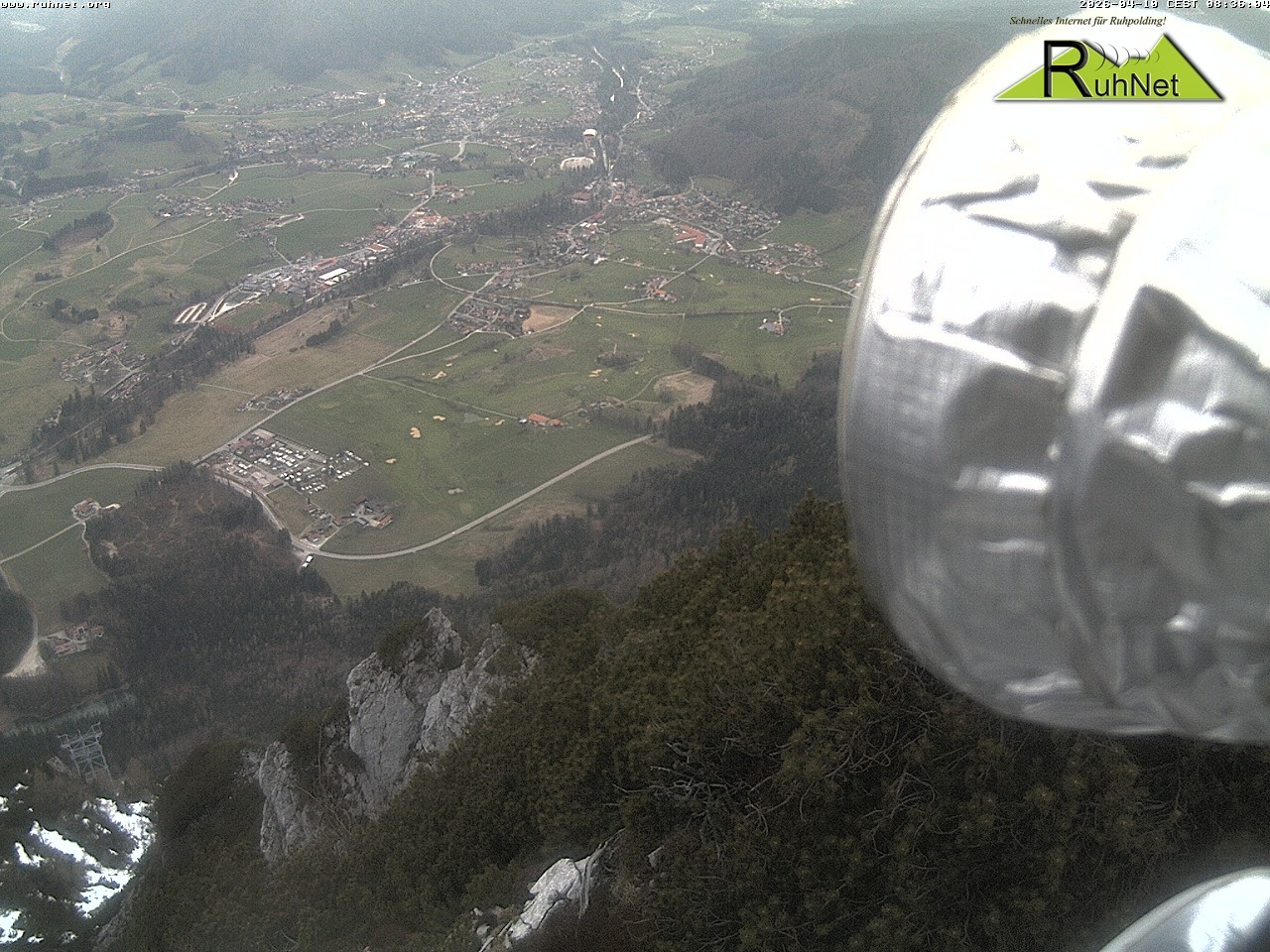Archiv Foto Webcam Blick auf Ruhpolding