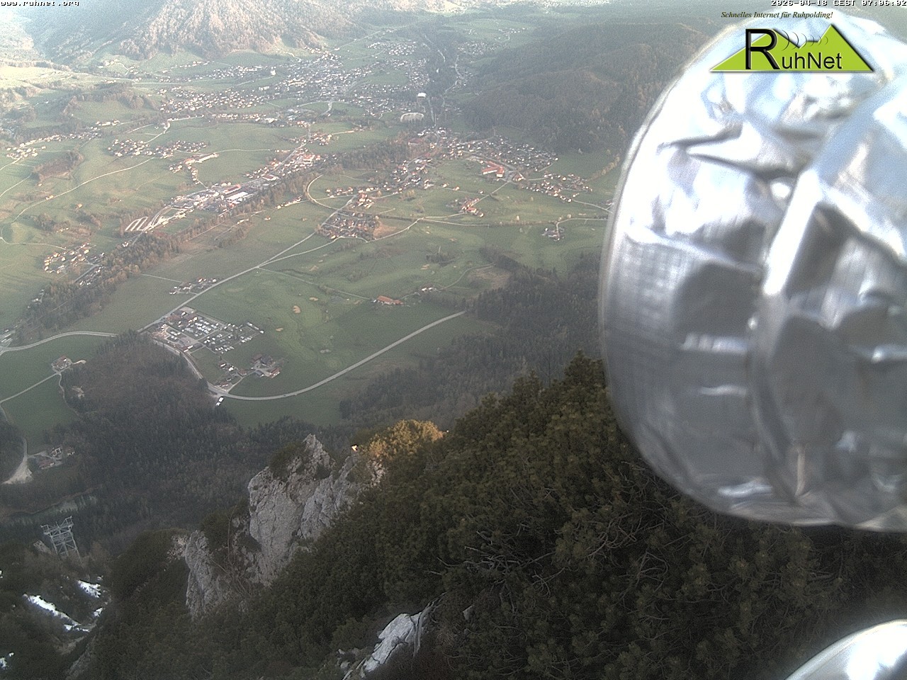 Archiv Foto Webcam Blick auf Ruhpolding