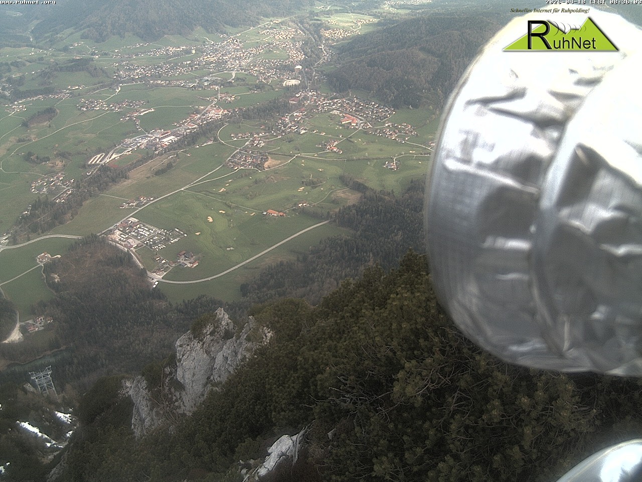 Archiv Foto Webcam Blick auf Ruhpolding