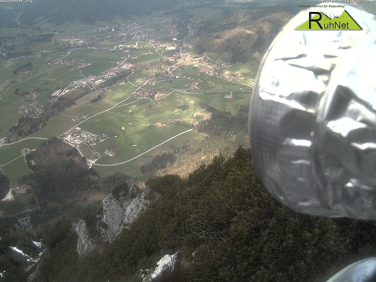 Archiv Foto Webcam Blick auf Ruhpolding