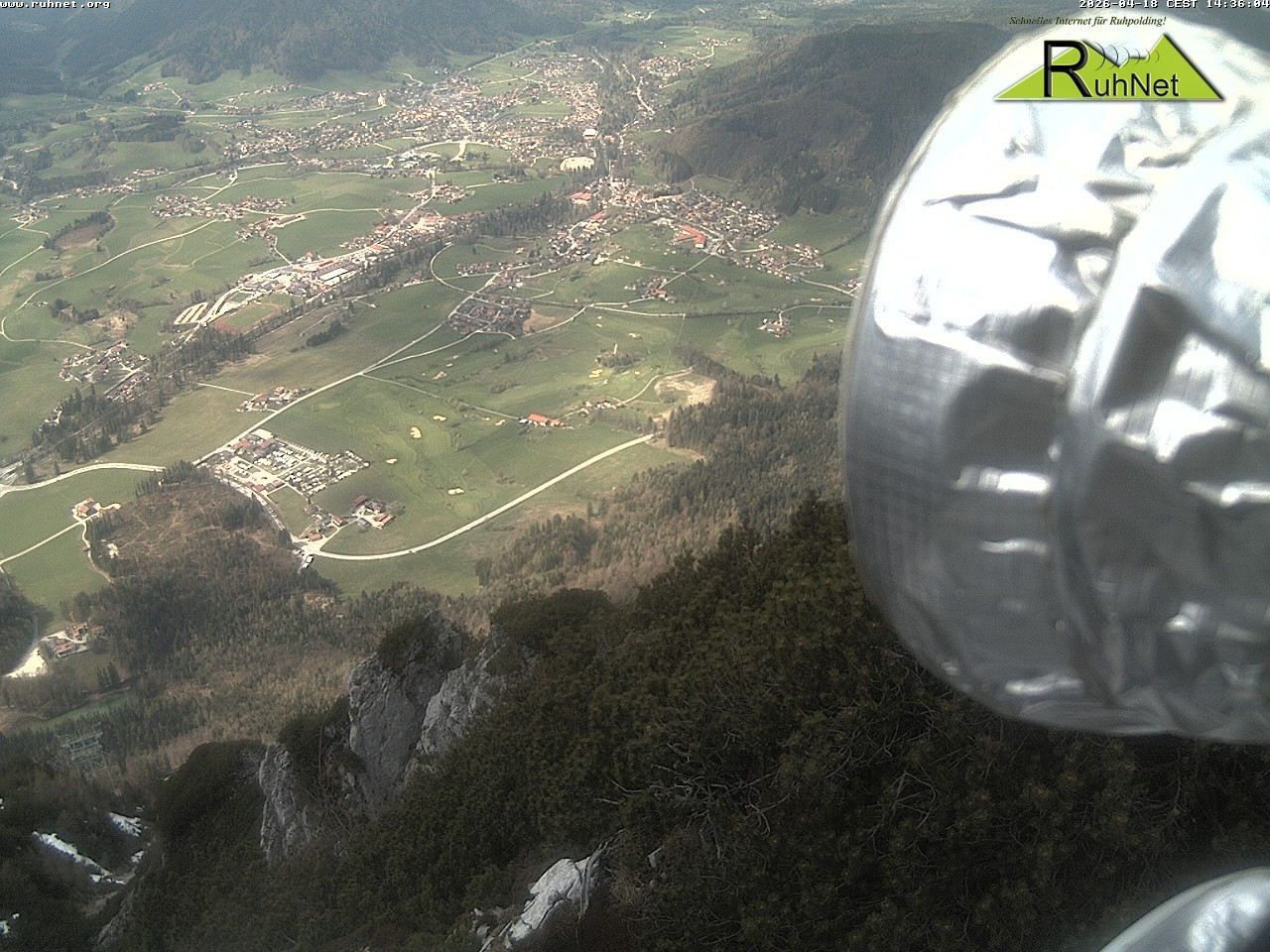 Archiv Foto Webcam Blick auf Ruhpolding