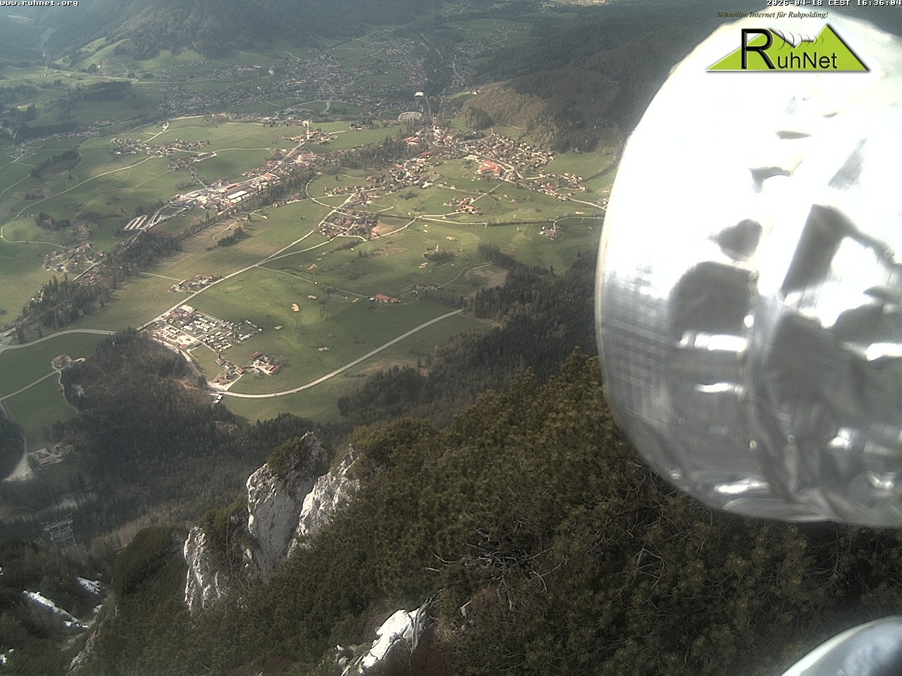 Archiv Foto Webcam Blick auf Ruhpolding
