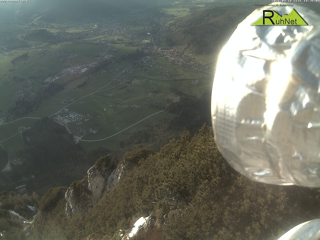 Archiv Foto Webcam Blick auf Ruhpolding