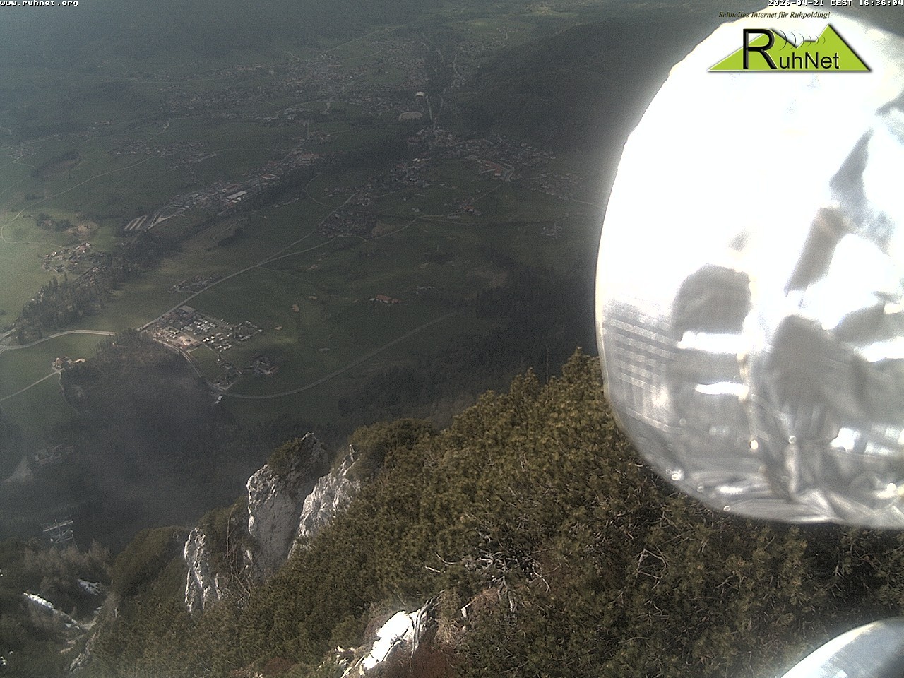Archiv Foto Webcam Blick auf Ruhpolding