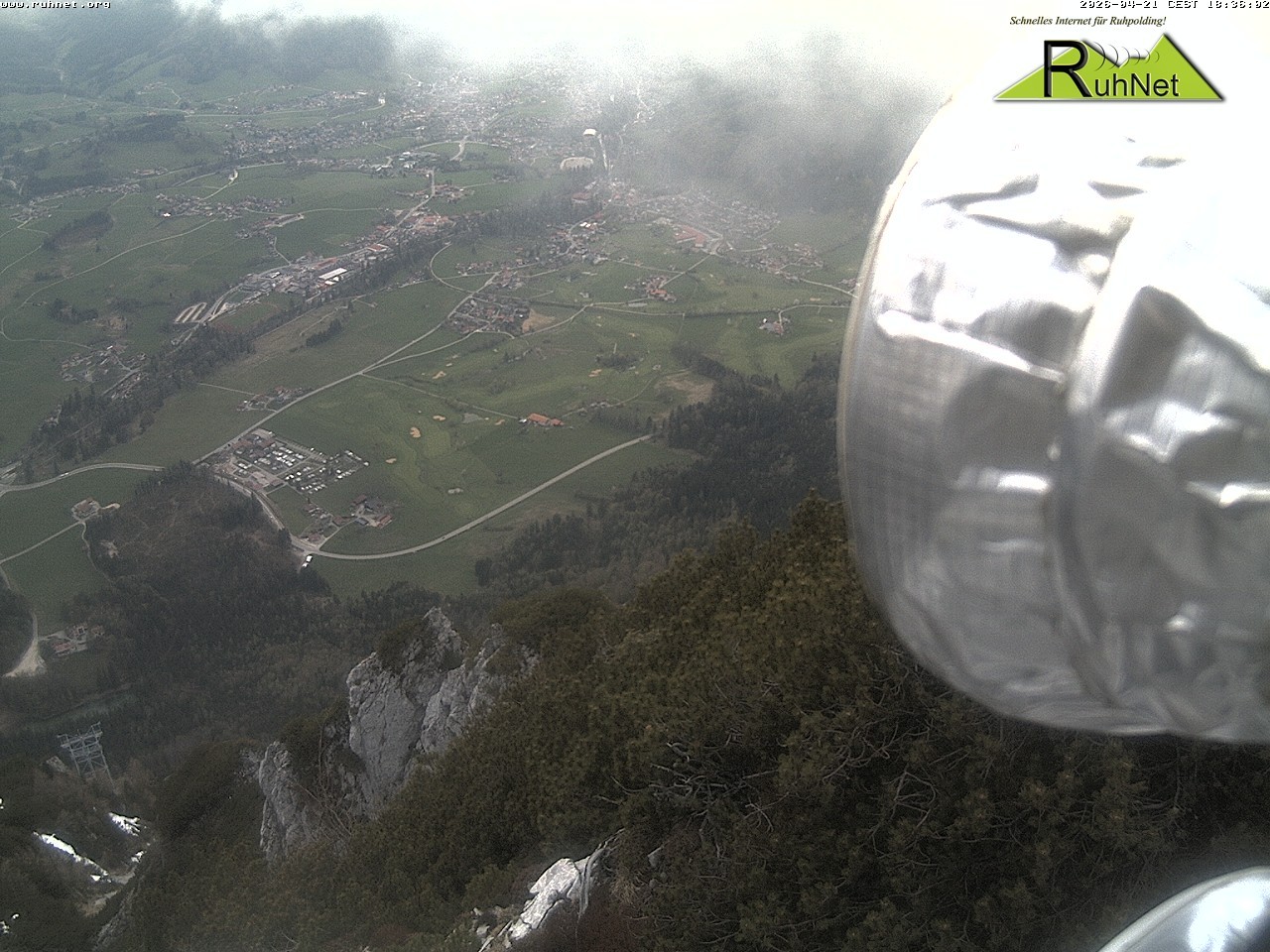 Archiv Foto Webcam Blick auf Ruhpolding