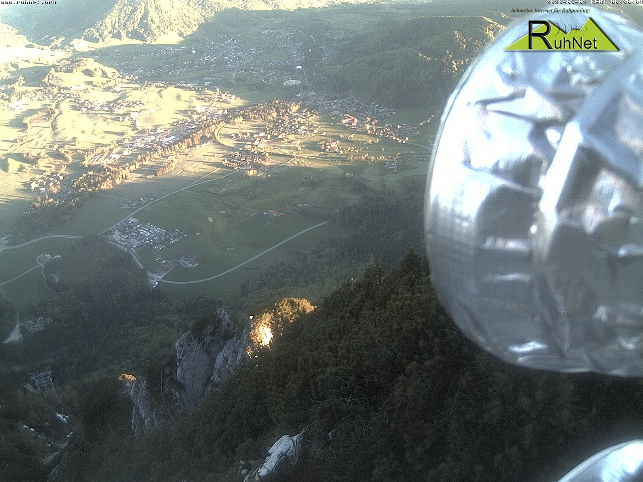 Archiv Foto Webcam Blick auf Ruhpolding