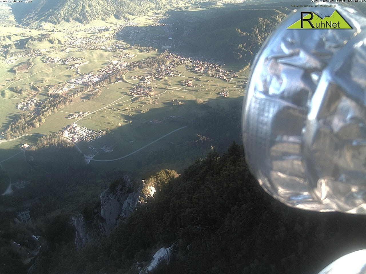 Archiv Foto Webcam Blick auf Ruhpolding