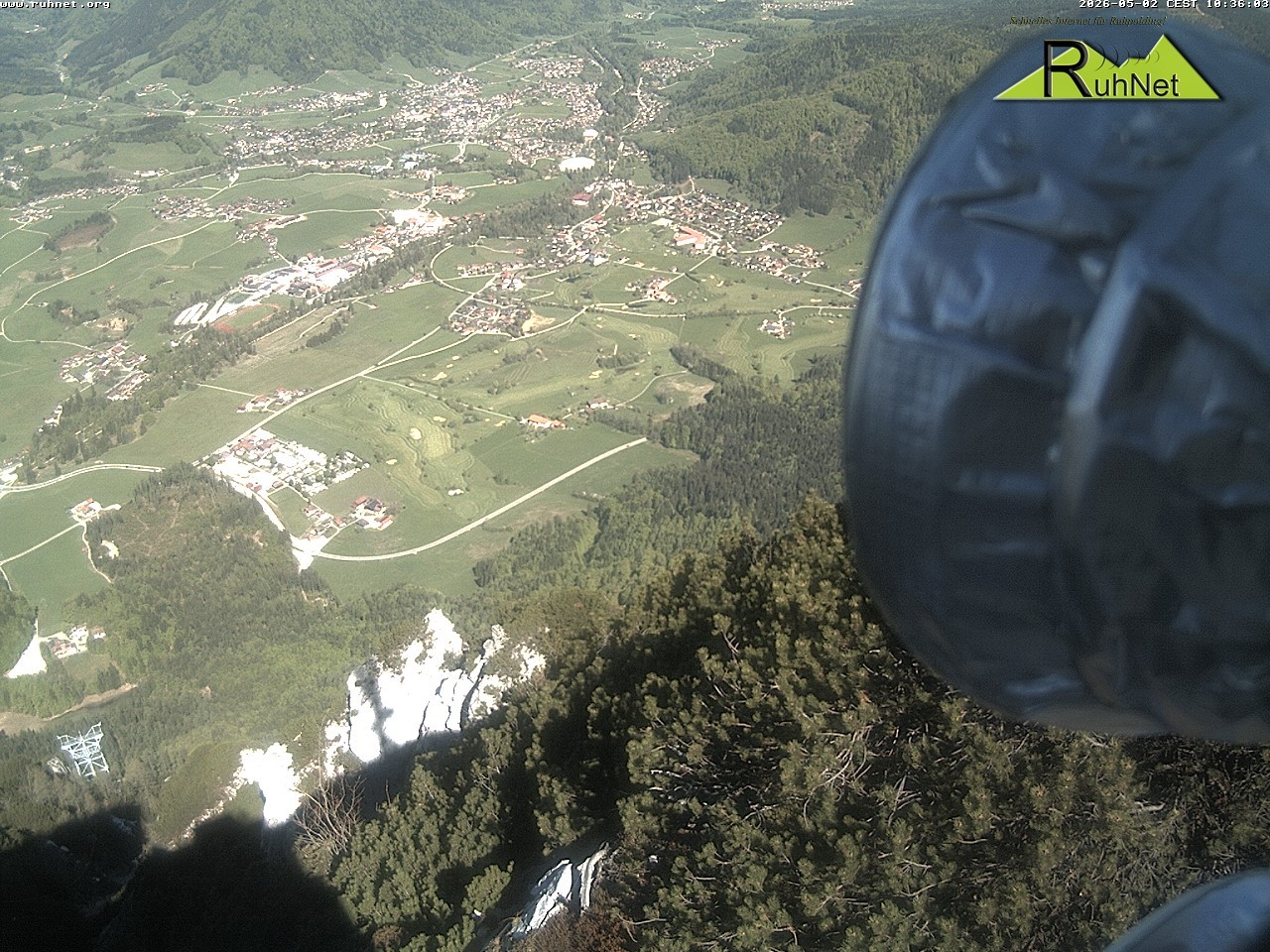 Archiv Foto Webcam Blick auf Ruhpolding