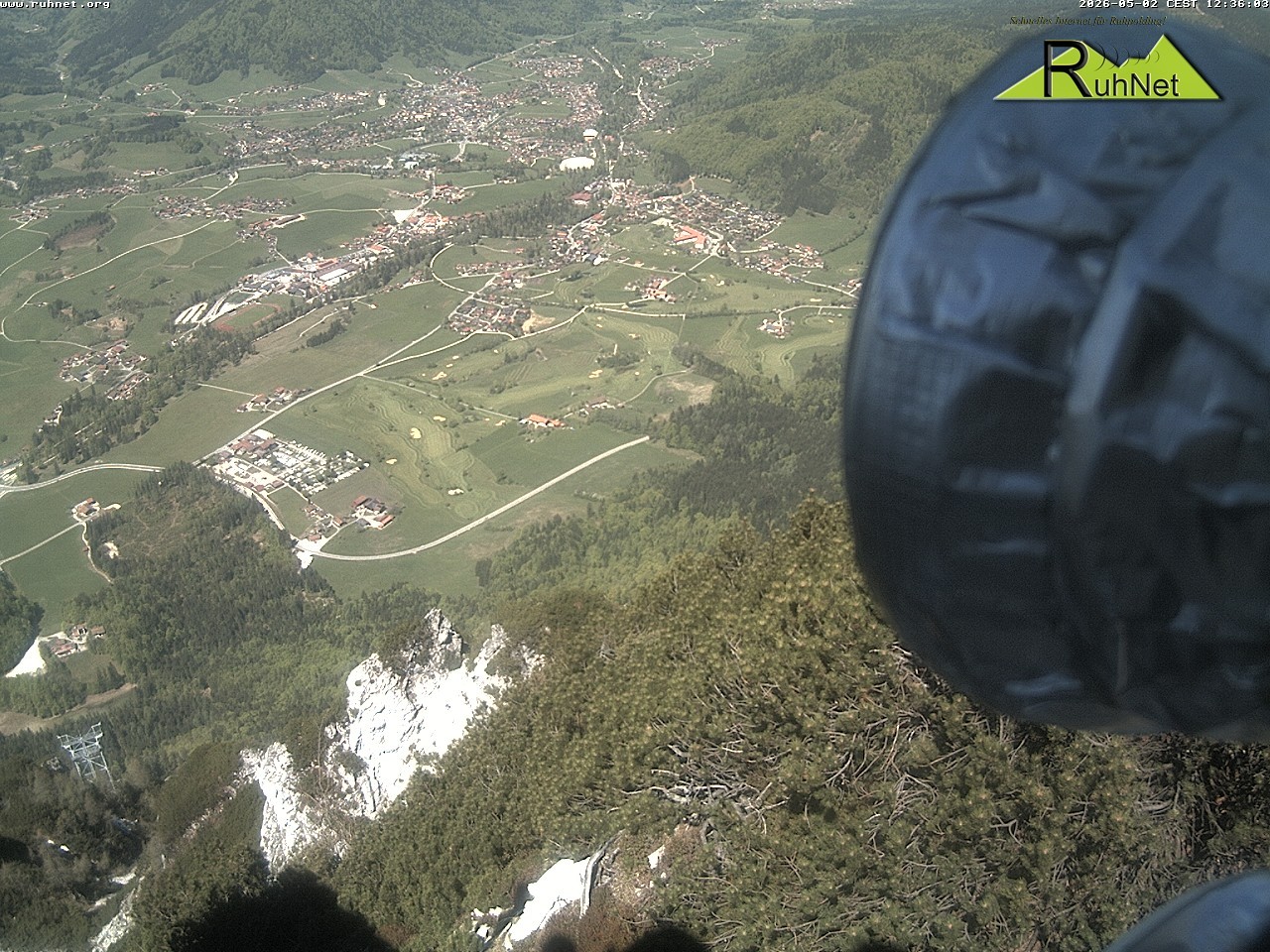 Archiv Foto Webcam Blick auf Ruhpolding