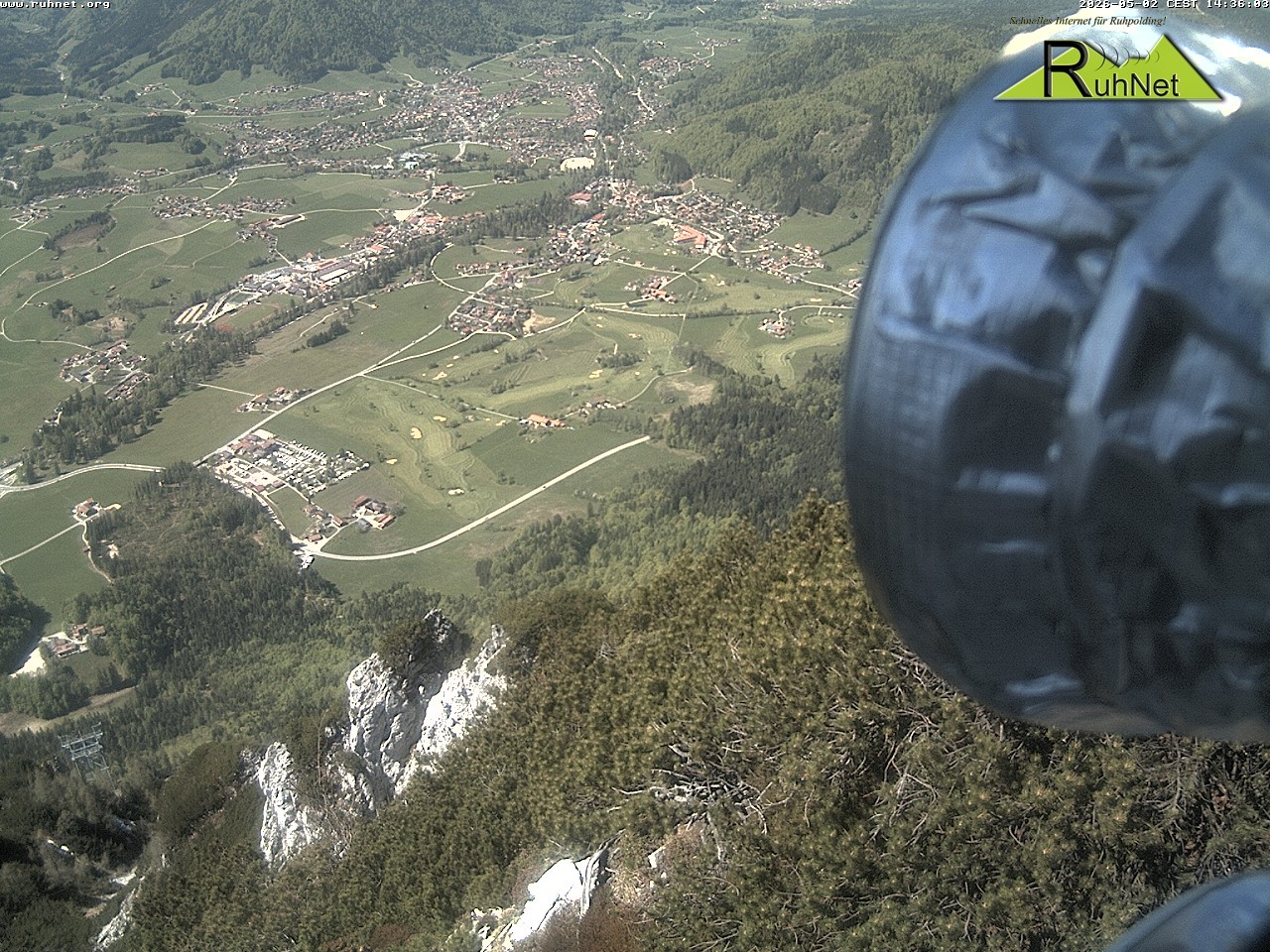 Archiv Foto Webcam Blick auf Ruhpolding