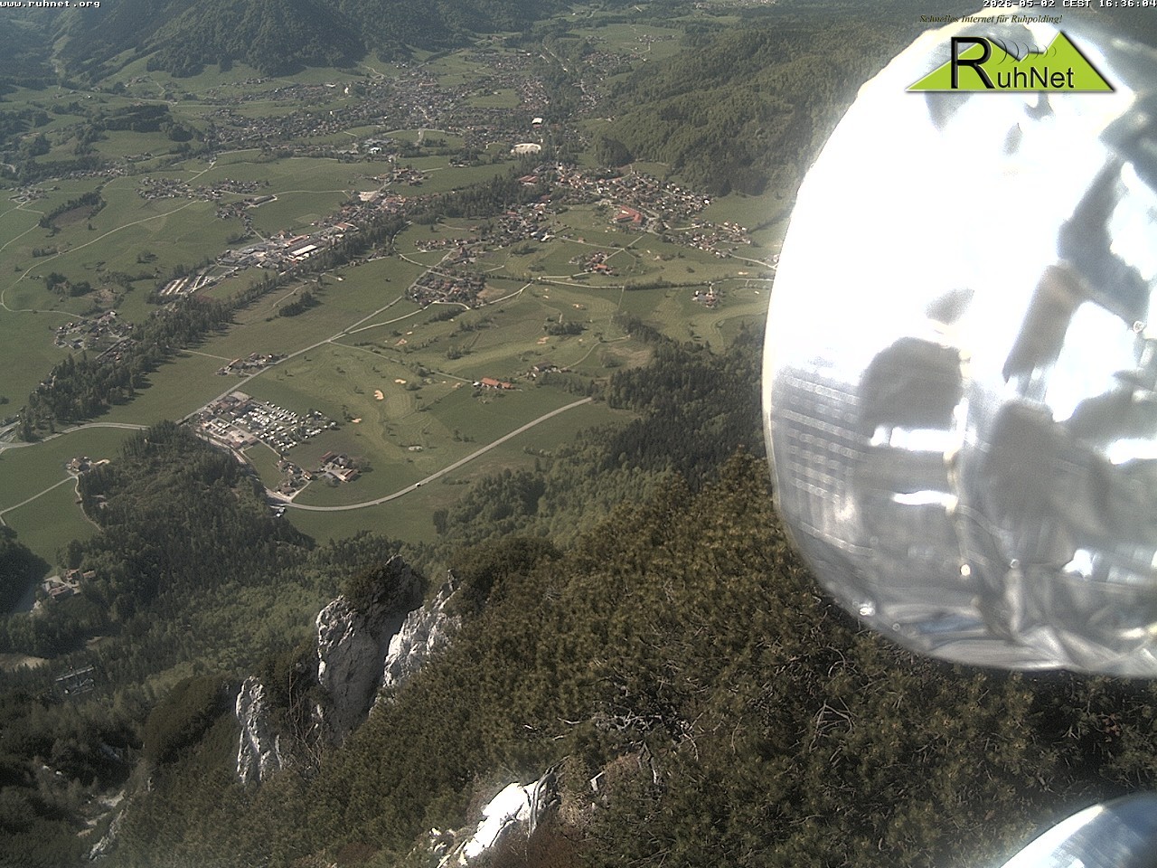 Archiv Foto Webcam Blick auf Ruhpolding