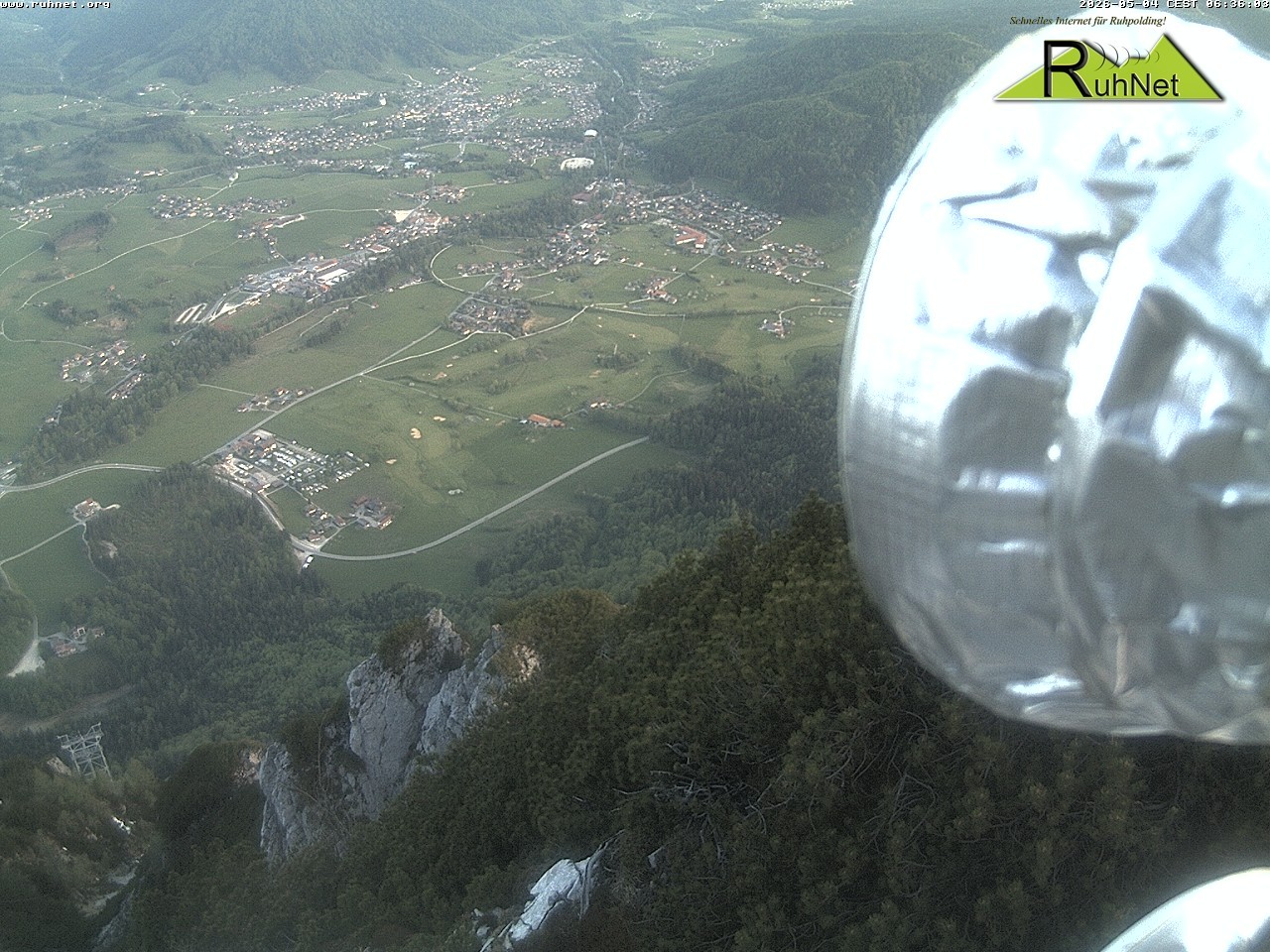 Archiv Foto Webcam Blick auf Ruhpolding