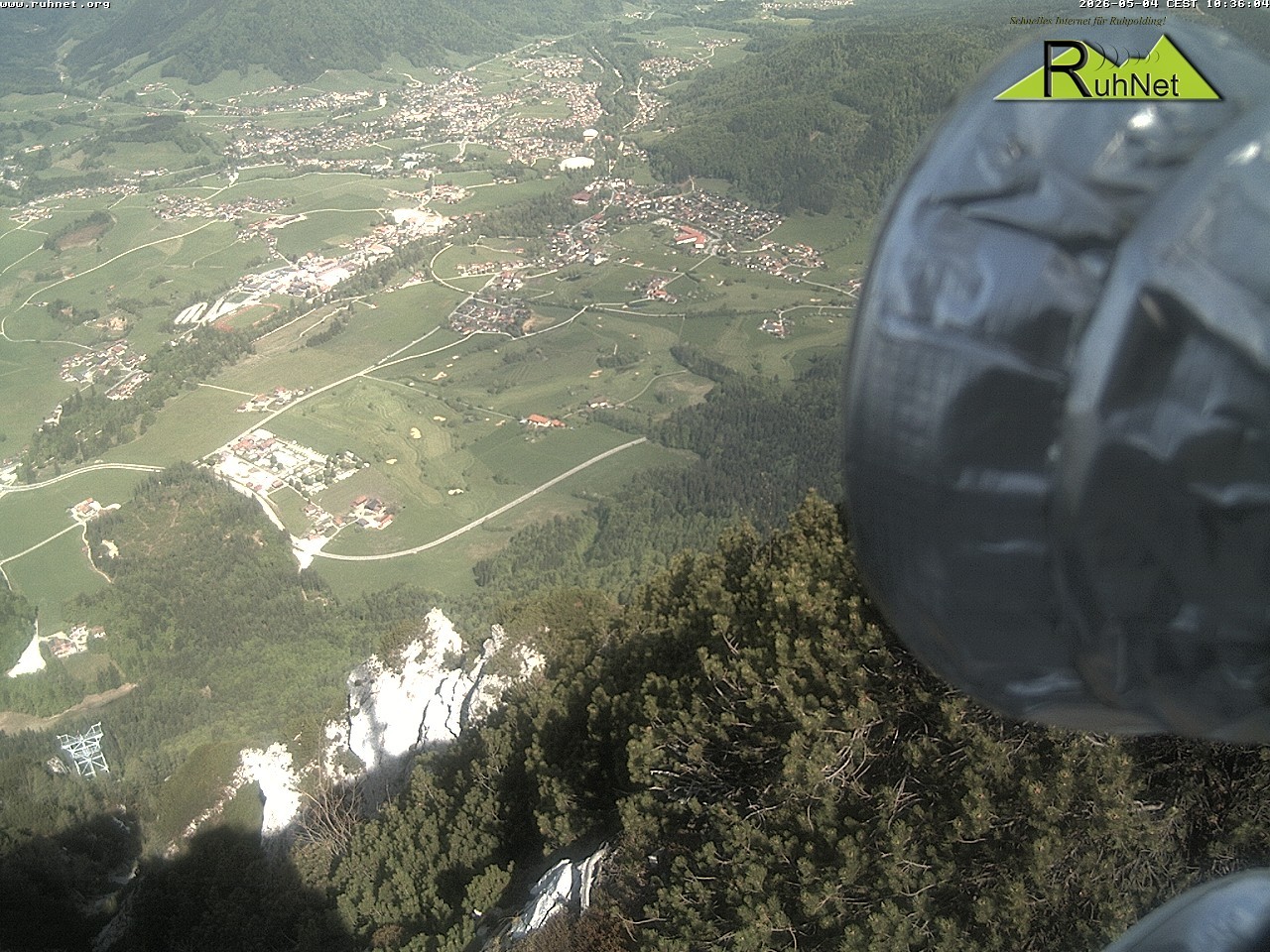 Archiv Foto Webcam Blick auf Ruhpolding
