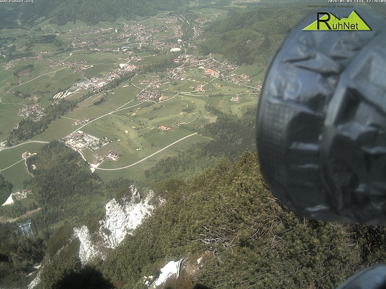 Archiv Foto Webcam Blick auf Ruhpolding