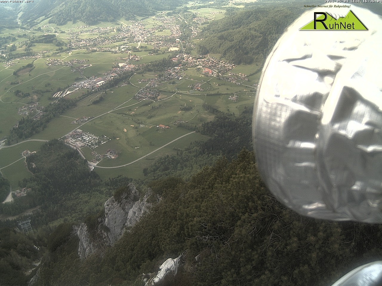 Archiv Foto Webcam Blick auf Ruhpolding