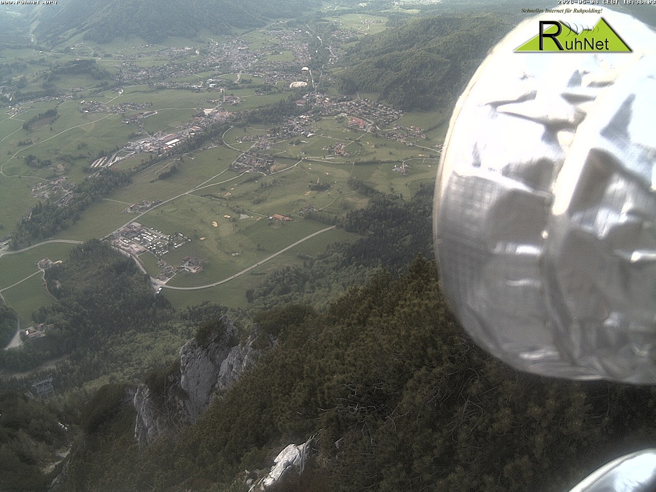 Archiv Foto Webcam Blick auf Ruhpolding