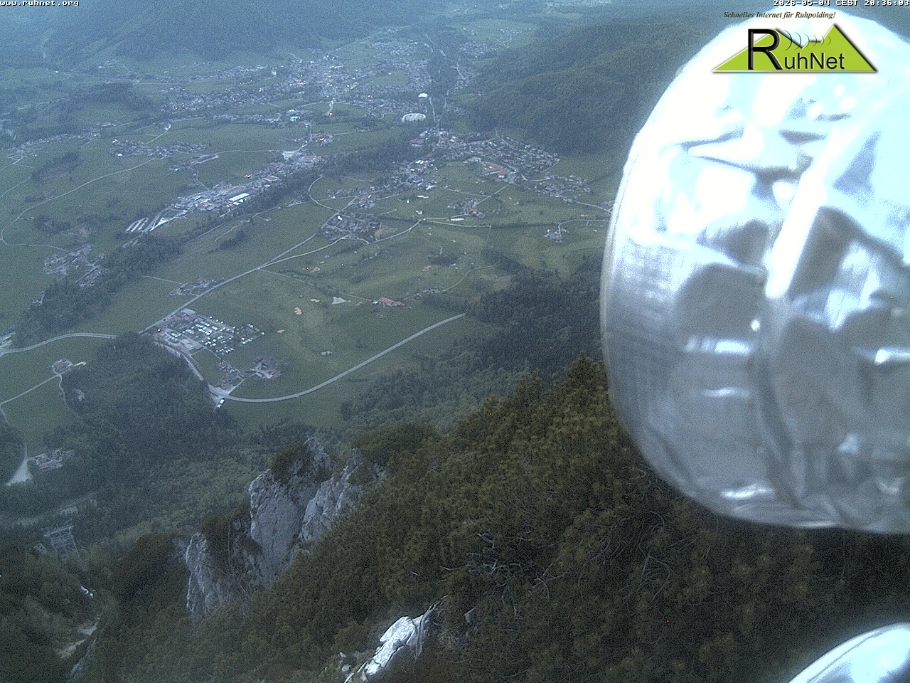 Archiv Foto Webcam Blick auf Ruhpolding