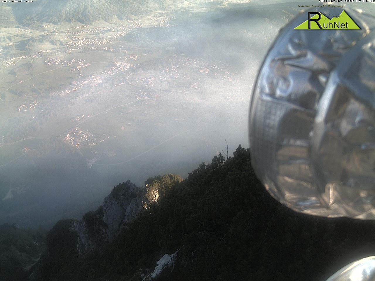 Archiv Foto Webcam Blick auf Ruhpolding