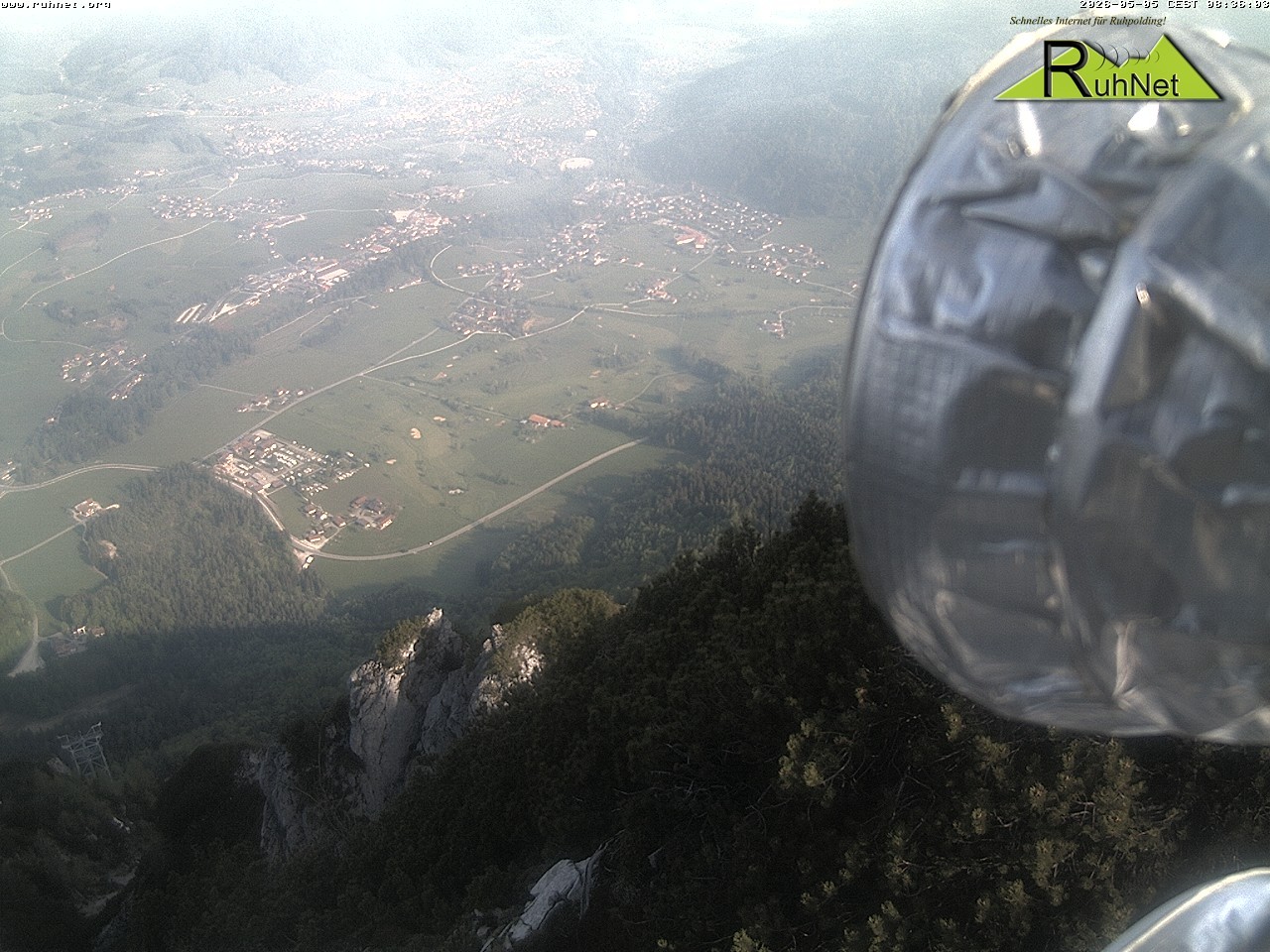 Archiv Foto Webcam Blick auf Ruhpolding