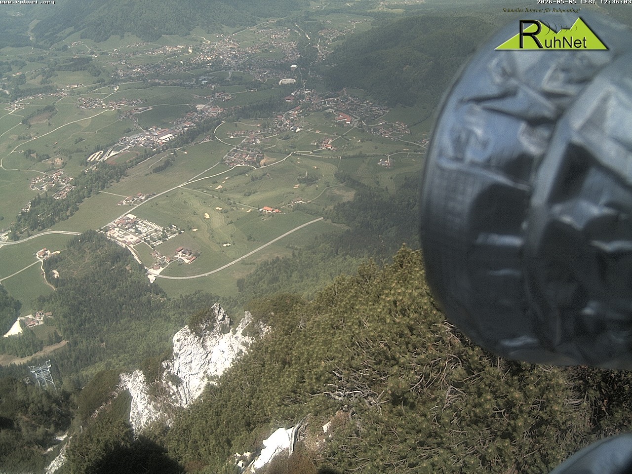 Archiv Foto Webcam Blick auf Ruhpolding