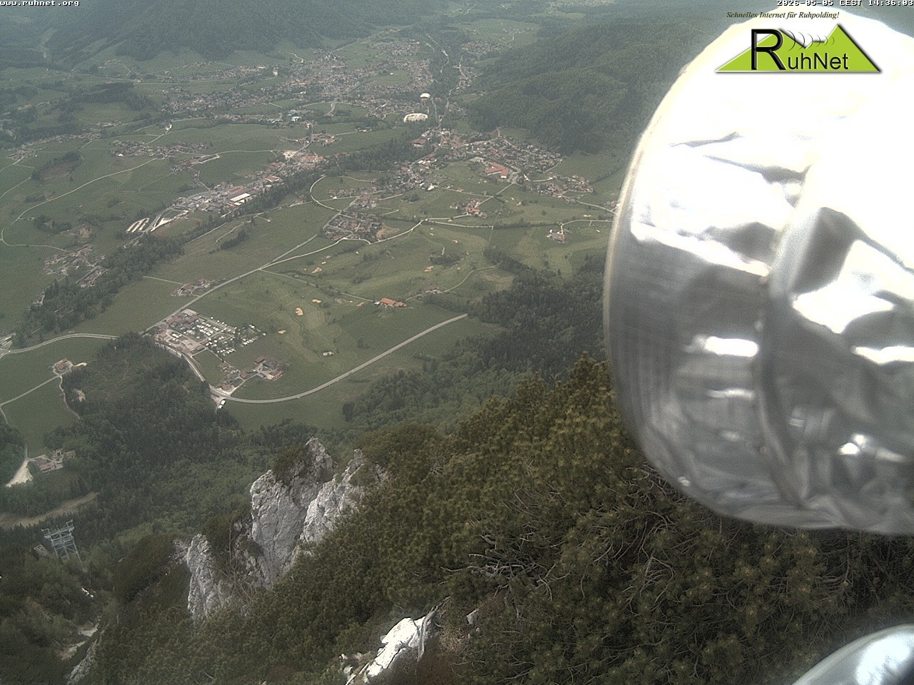 Archiv Foto Webcam Blick auf Ruhpolding