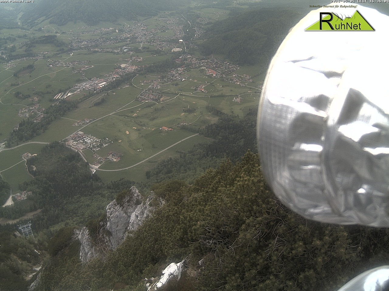 Archiv Foto Webcam Blick auf Ruhpolding