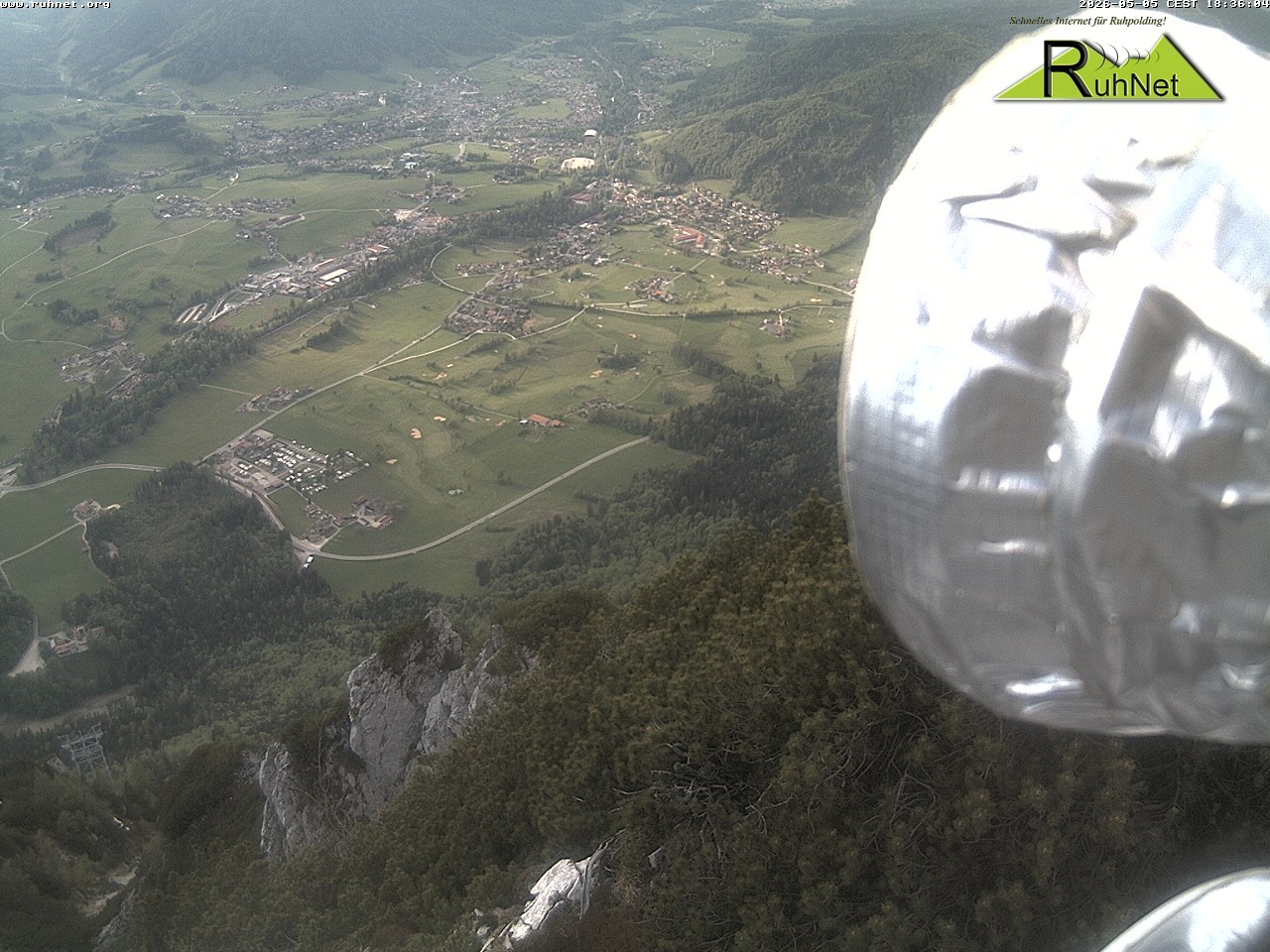 Archiv Foto Webcam Blick auf Ruhpolding