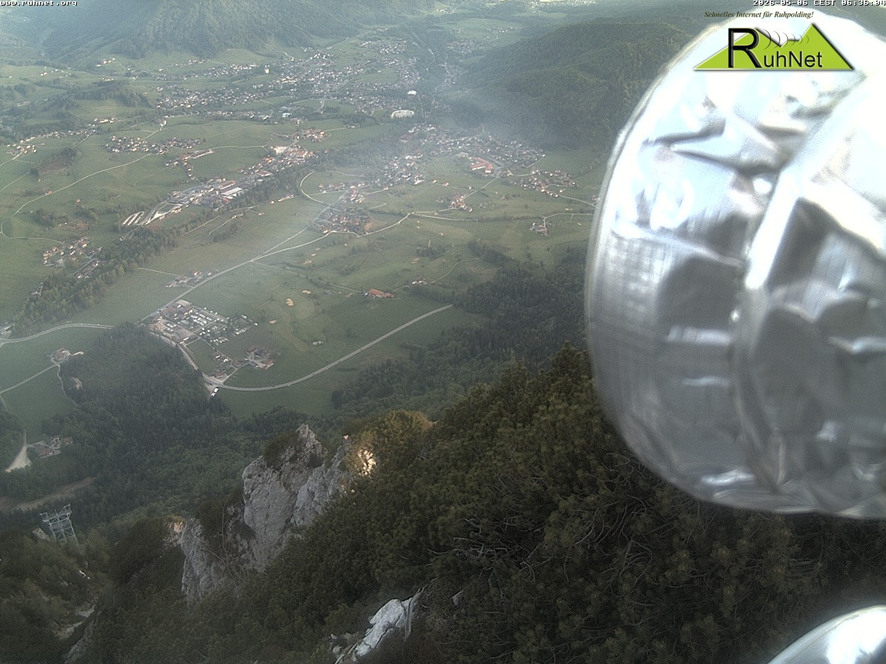 Archiv Foto Webcam Blick auf Ruhpolding