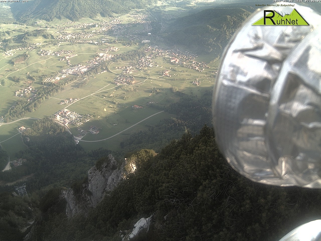 Archiv Foto Webcam Blick auf Ruhpolding