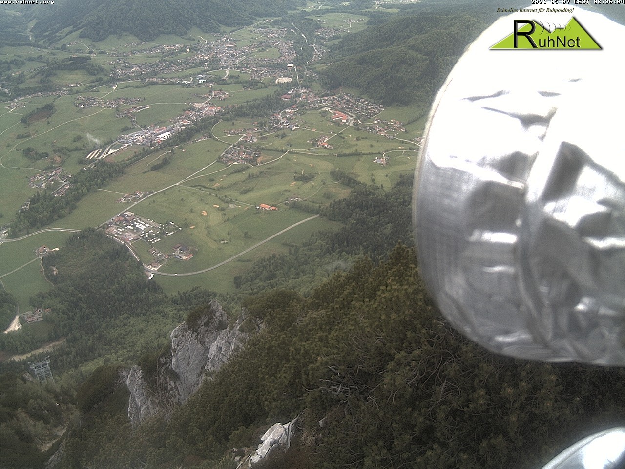 Archiv Foto Webcam Blick auf Ruhpolding