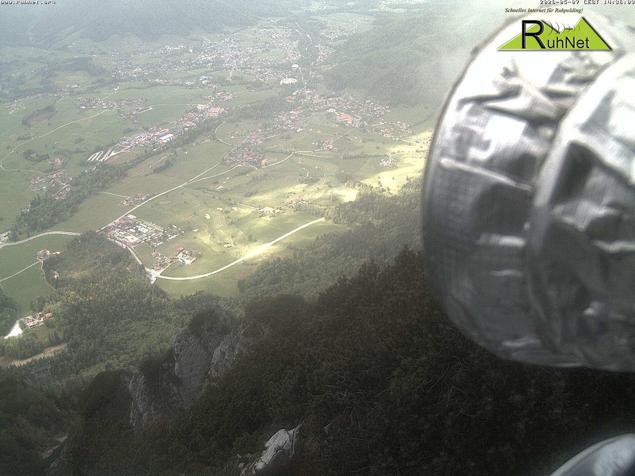 Archiv Foto Webcam Blick auf Ruhpolding
