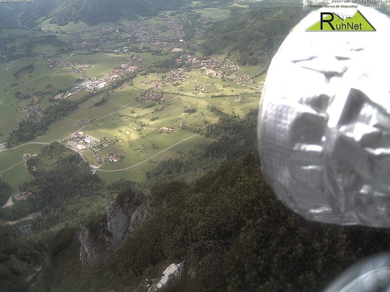 Archiv Foto Webcam Blick auf Ruhpolding
