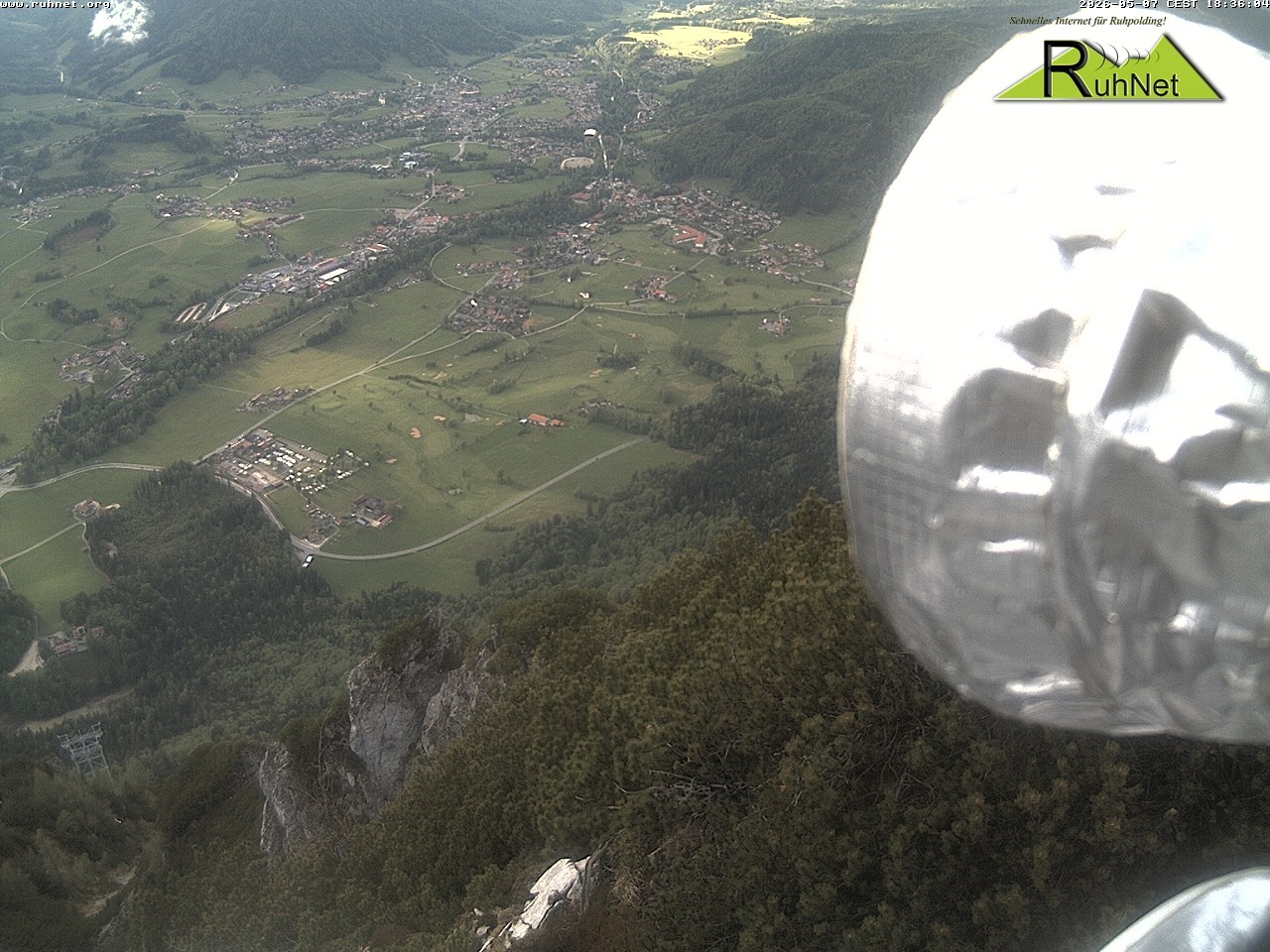 Archiv Foto Webcam Blick auf Ruhpolding