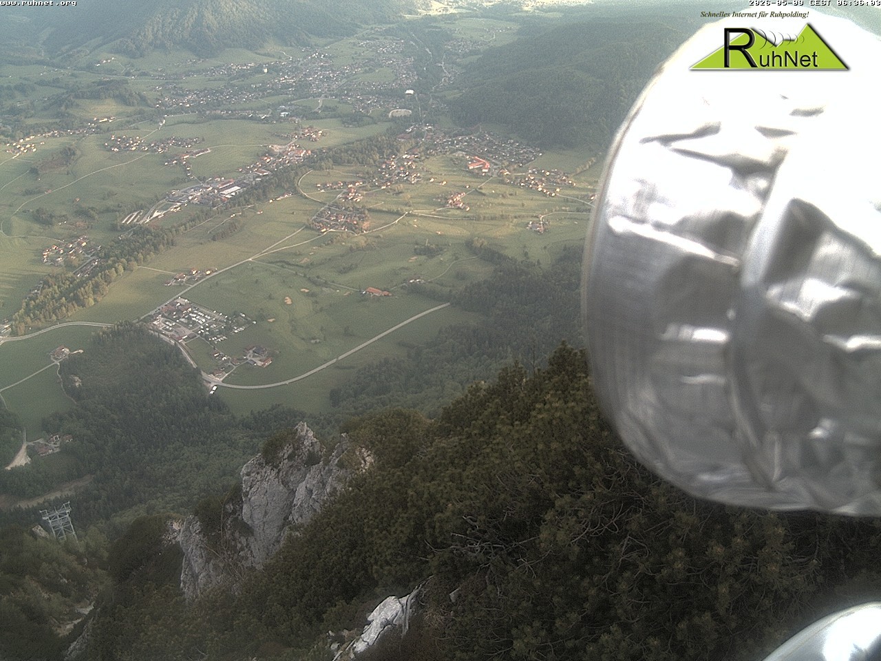 Archiv Foto Webcam Blick auf Ruhpolding