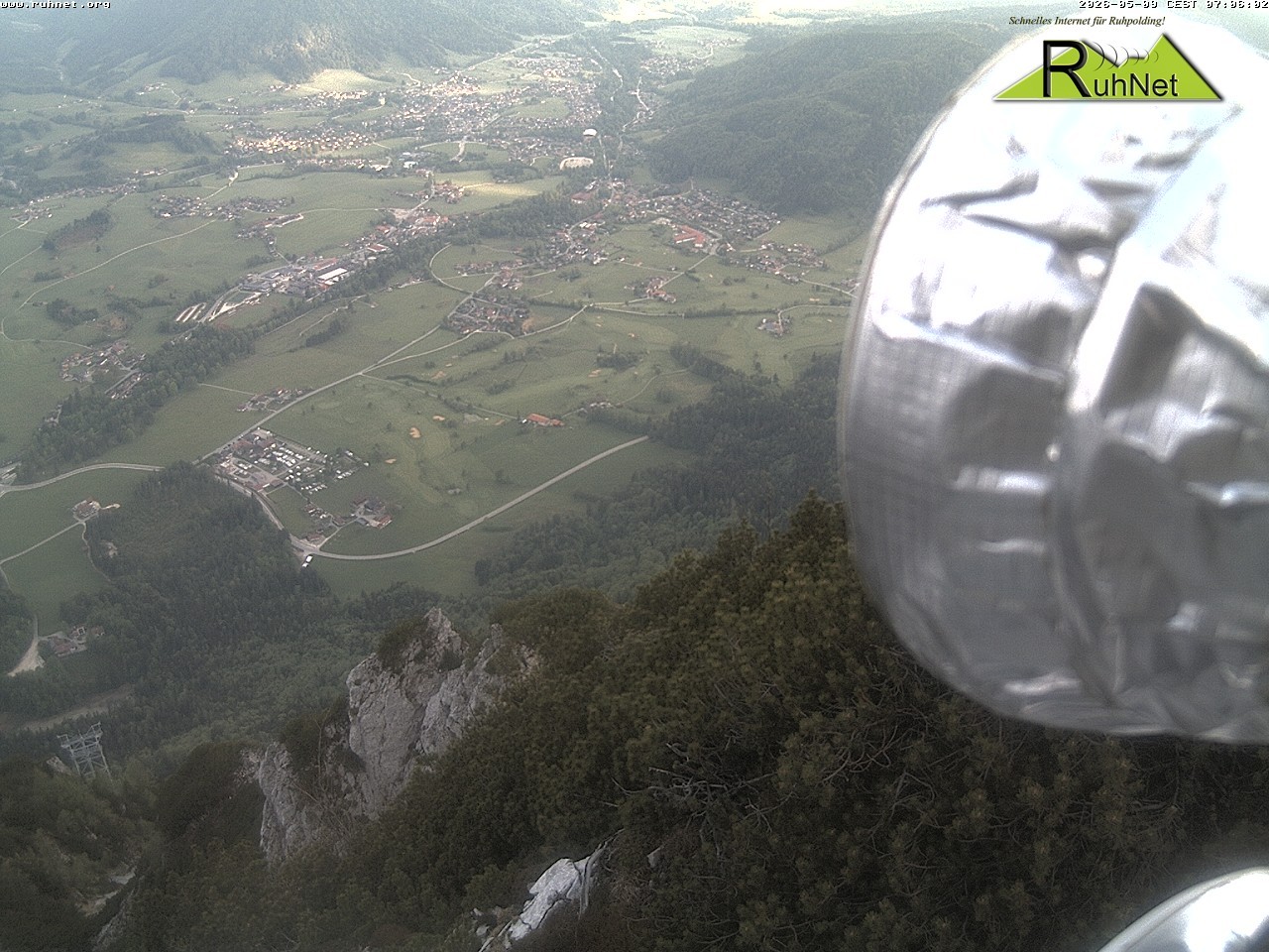 Archiv Foto Webcam Blick auf Ruhpolding
