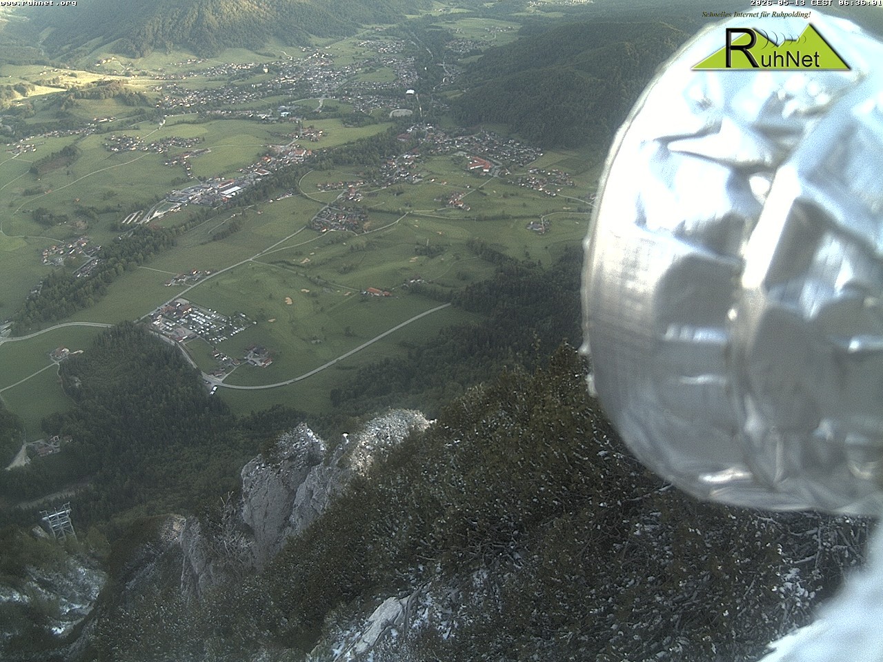 Archiv Foto Webcam Blick auf Ruhpolding