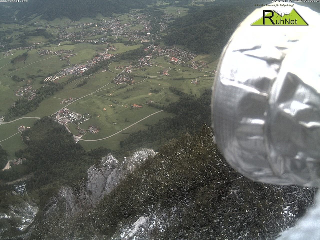 Archiv Foto Webcam Blick auf Ruhpolding