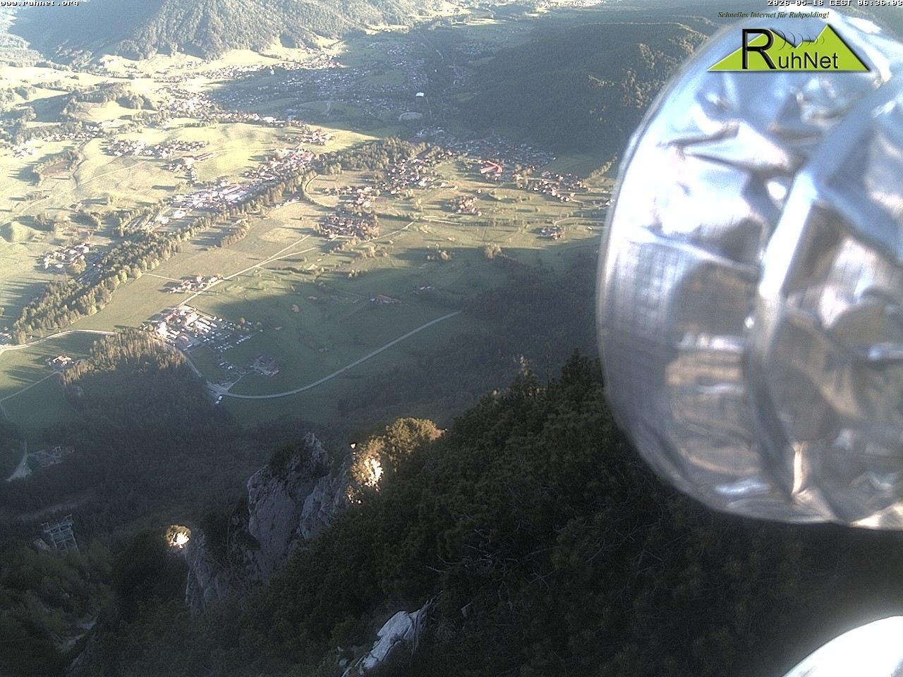 Archiv Foto Webcam Blick auf Ruhpolding