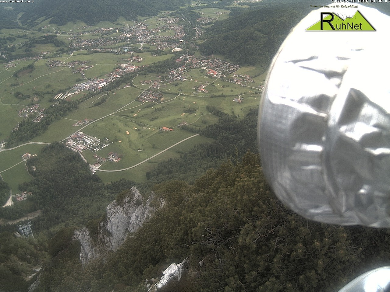 Archiv Foto Webcam Blick auf Ruhpolding