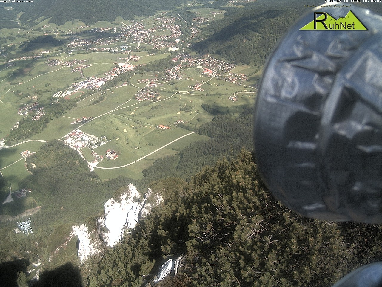 Archiv Foto Webcam Blick auf Ruhpolding