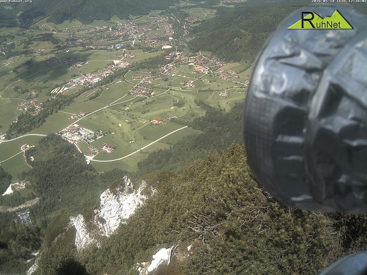 Archiv Foto Webcam Blick auf Ruhpolding