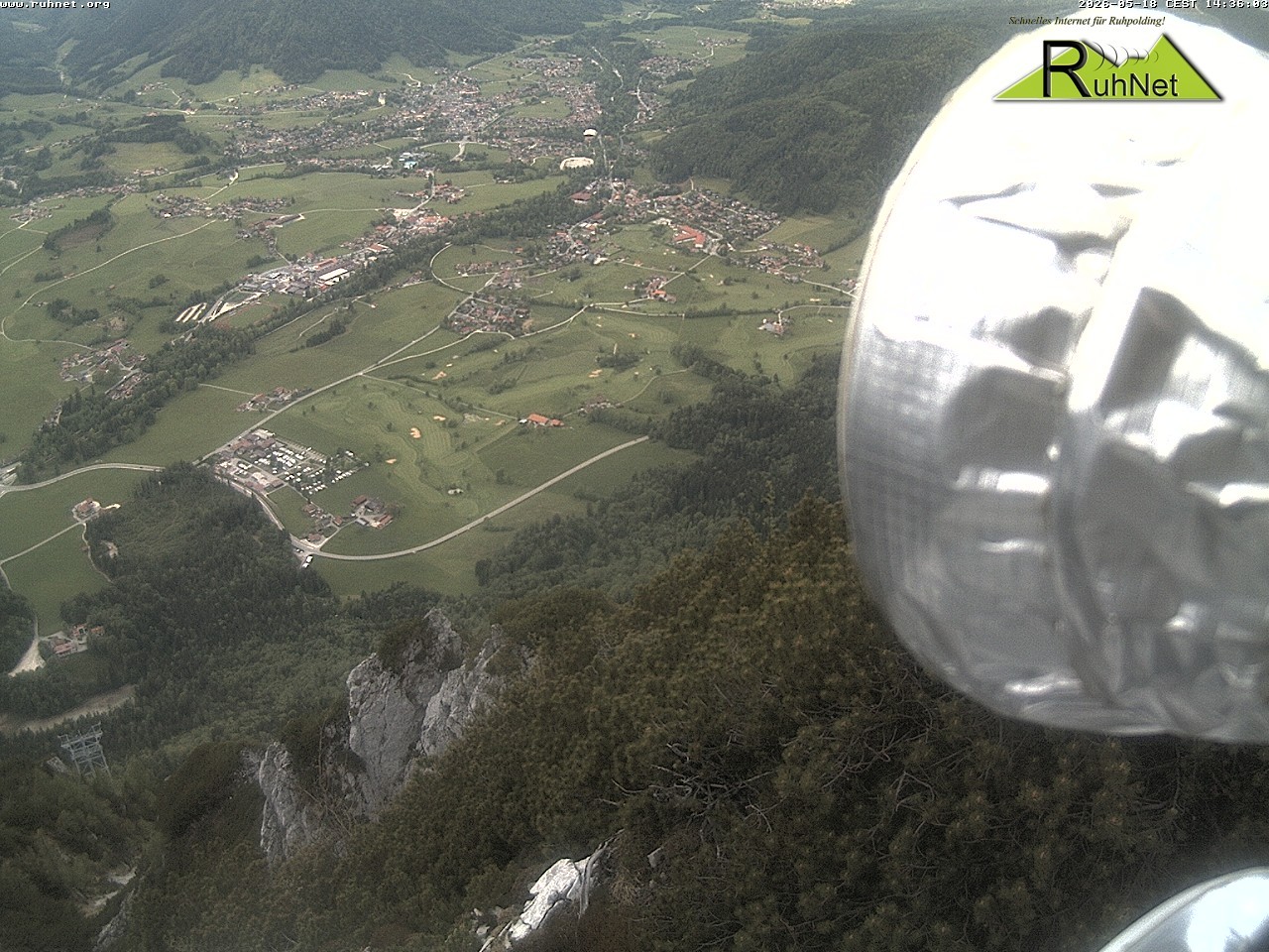Archiv Foto Webcam Blick auf Ruhpolding