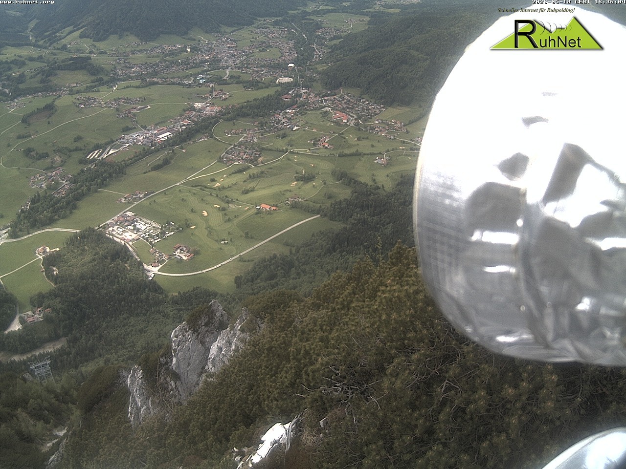 Archiv Foto Webcam Blick auf Ruhpolding