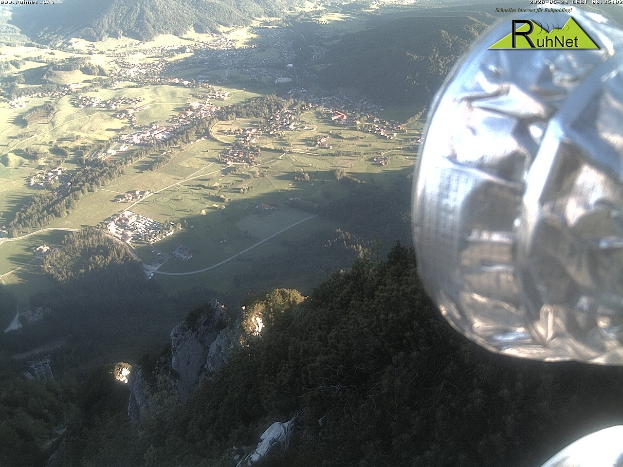 Archiv Foto Webcam Blick auf Ruhpolding