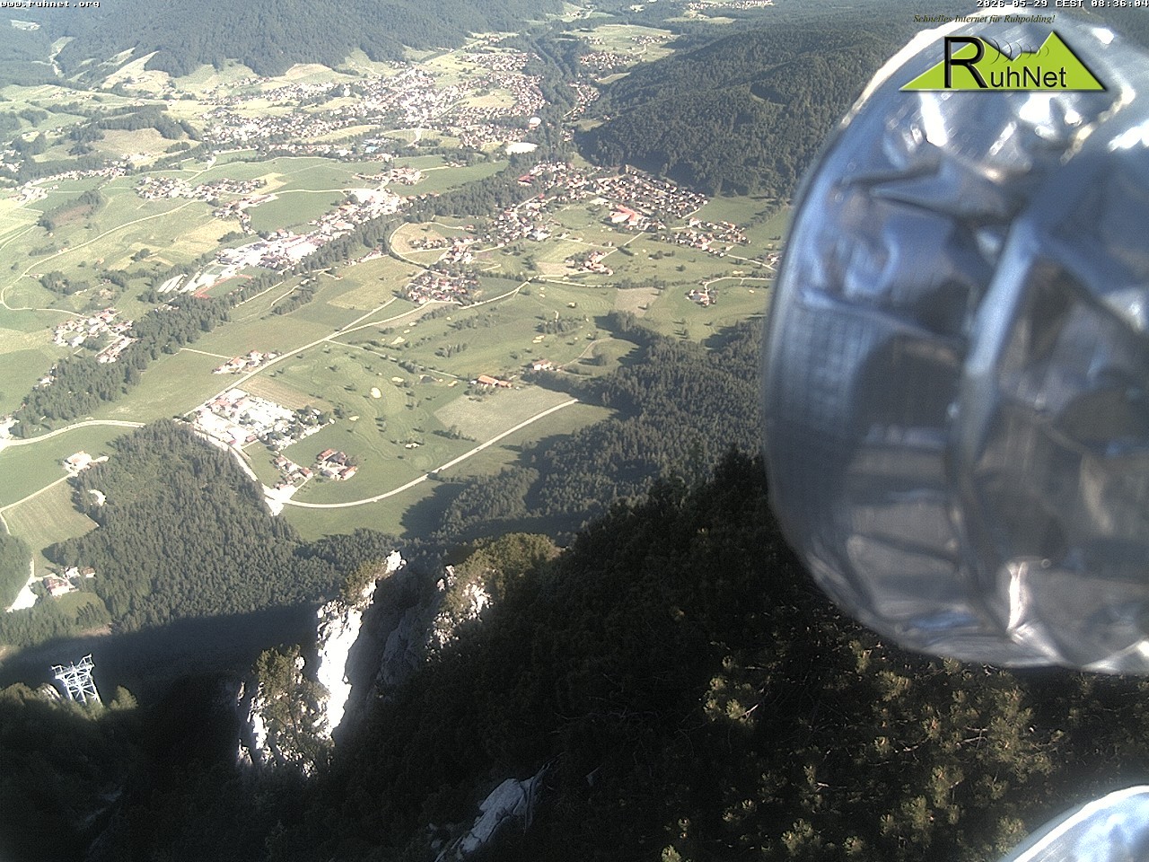 Archiv Foto Webcam Blick auf Ruhpolding