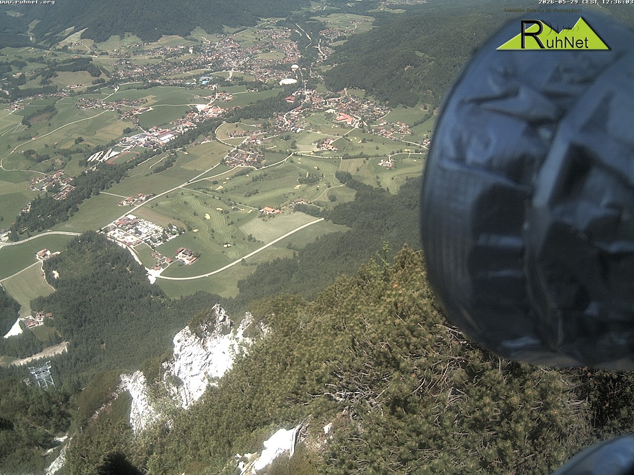 Archiv Foto Webcam Blick auf Ruhpolding